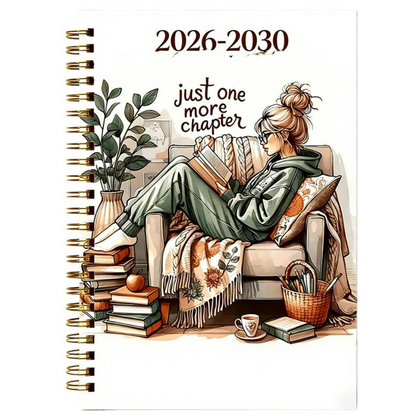 📚 2026–2030 5-Year Planner | Long-Term Monthly Organizer & Goal Planning Log Book for Work, School & Everyday Life