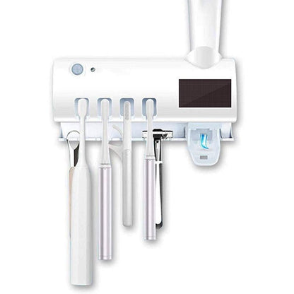 🦷🚿Wall-Mounted UV Toothbrush Sanitizer & Holder