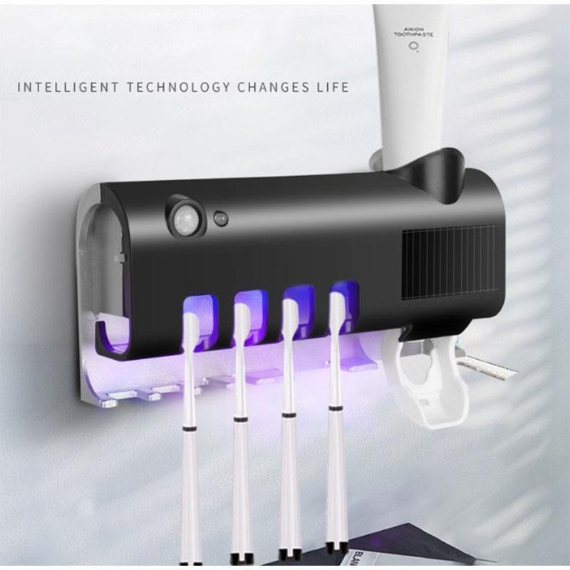 🦷🚿Wall-Mounted UV Toothbrush Sanitizer & Holder