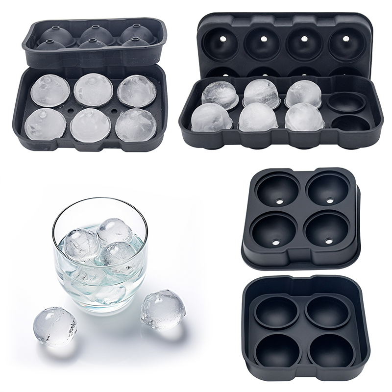 3D Skull Silicone Ice Cube Tray with Lid