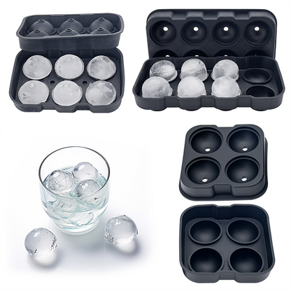 3D Skull Silicone Ice Cube Tray with Lid