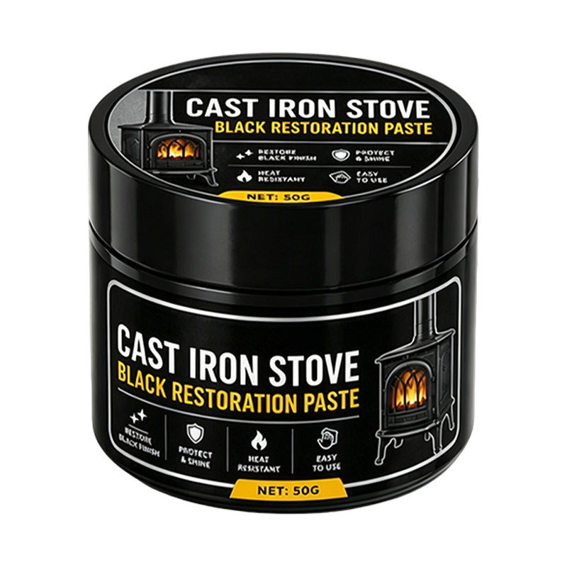 🔥 Cast Iron Restorer Paste – Bring Back the Deep Black Finish ✨