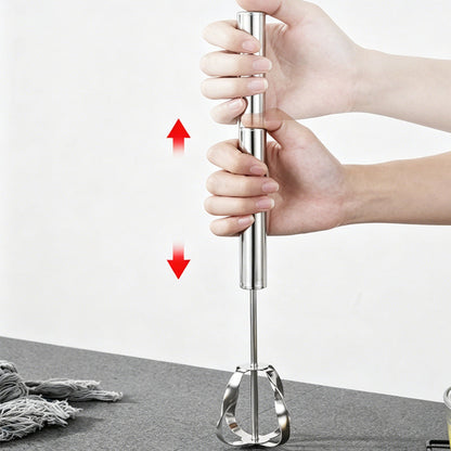 Easy Press Manual Egg Beater