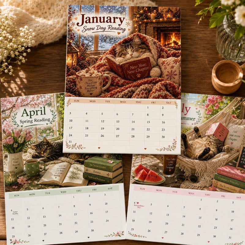 🐱 Cute Cat Calendar – Plan Your Days With Cozy Feline Moments ✨