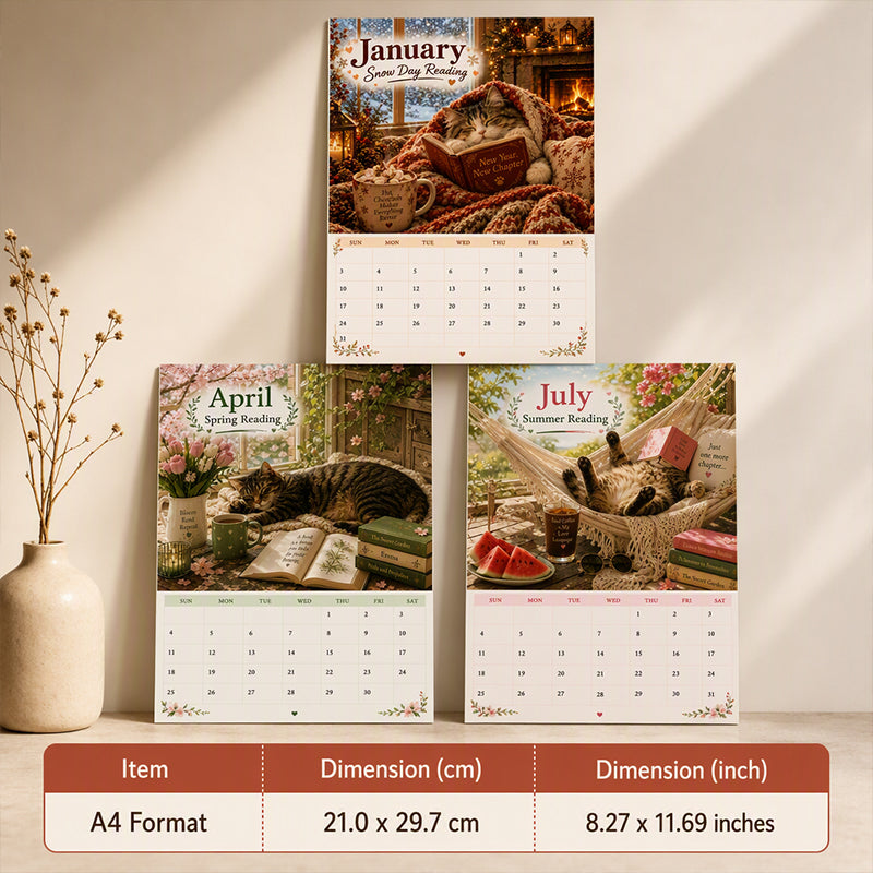 🐱 Cute Cat Calendar – Plan Your Days With Cozy Feline Moments ✨