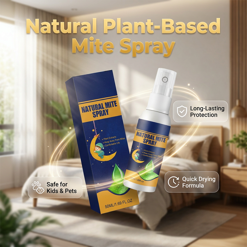 🌿✨Natural Plant-Based Mite Removal Spray