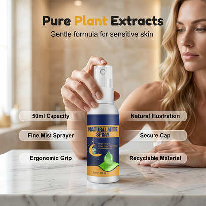 🌿✨Natural Plant-Based Mite Removal Spray