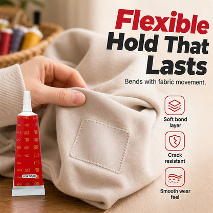 Multi-Purpose Clear Fabric Glue