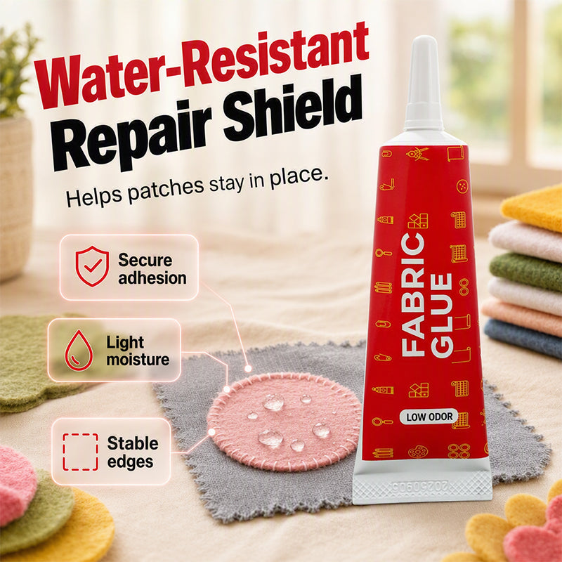 Multi-Purpose Clear Fabric Glue