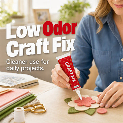 Multi-Purpose Clear Fabric Glue