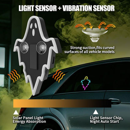 🎁🎃Halloween Sale 50% OFF! 🔥Solar Car Ghost Light with Smart Motion Sensor