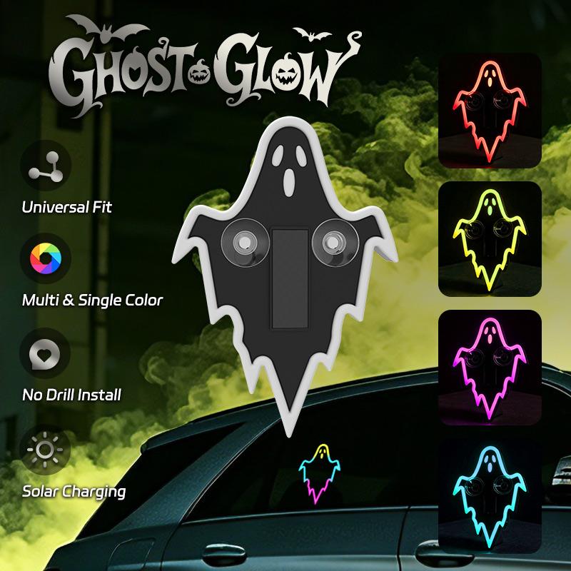 🎁🎃Halloween Sale 50% OFF! 🔥Solar Car Ghost Light with Smart Motion Sensor