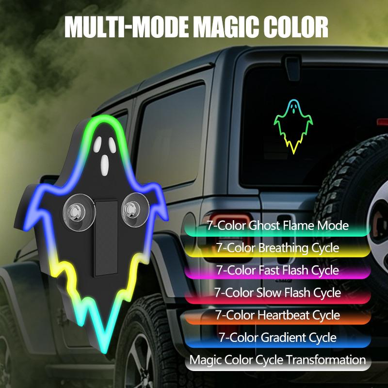 🎁🎃Halloween Sale 50% OFF! 🔥Solar Car Ghost Light with Smart Motion Sensor