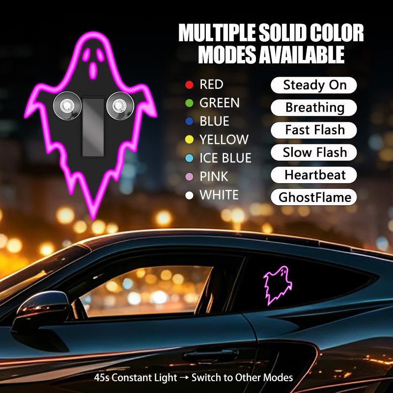 🎁🎃Halloween Sale 50% OFF! 🔥Solar Car Ghost Light with Smart Motion Sensor