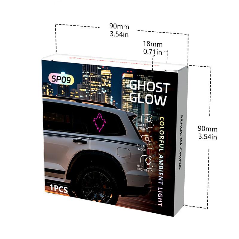 🎁🎃Halloween Sale 50% OFF! 🔥Solar Car Ghost Light with Smart Motion Sensor