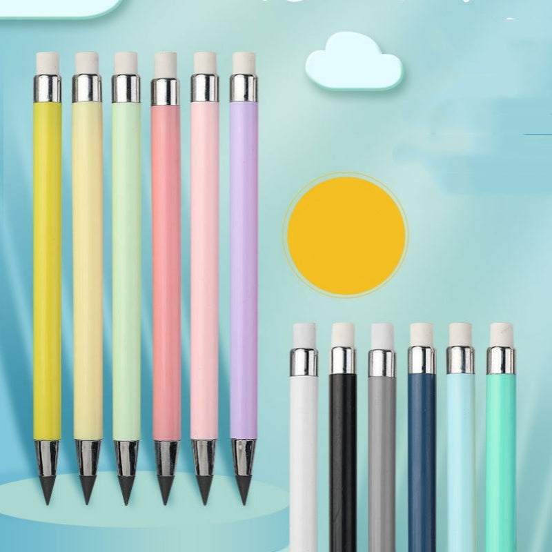 ✏️ Everlasting Pencil with Eraser – No Sharpening Needed, Break-Resistant Writing Pencil for School, Drawing & Daily Use
