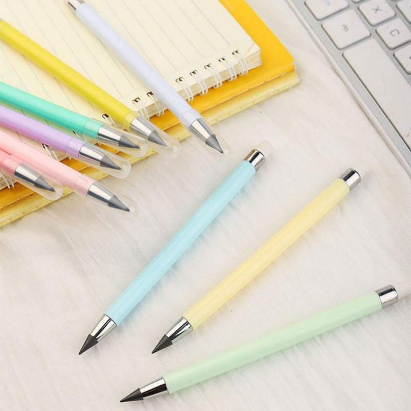 ✏️ Everlasting Pencil with Eraser – No Sharpening Needed, Break-Resistant Writing Pencil for School, Drawing & Daily Use