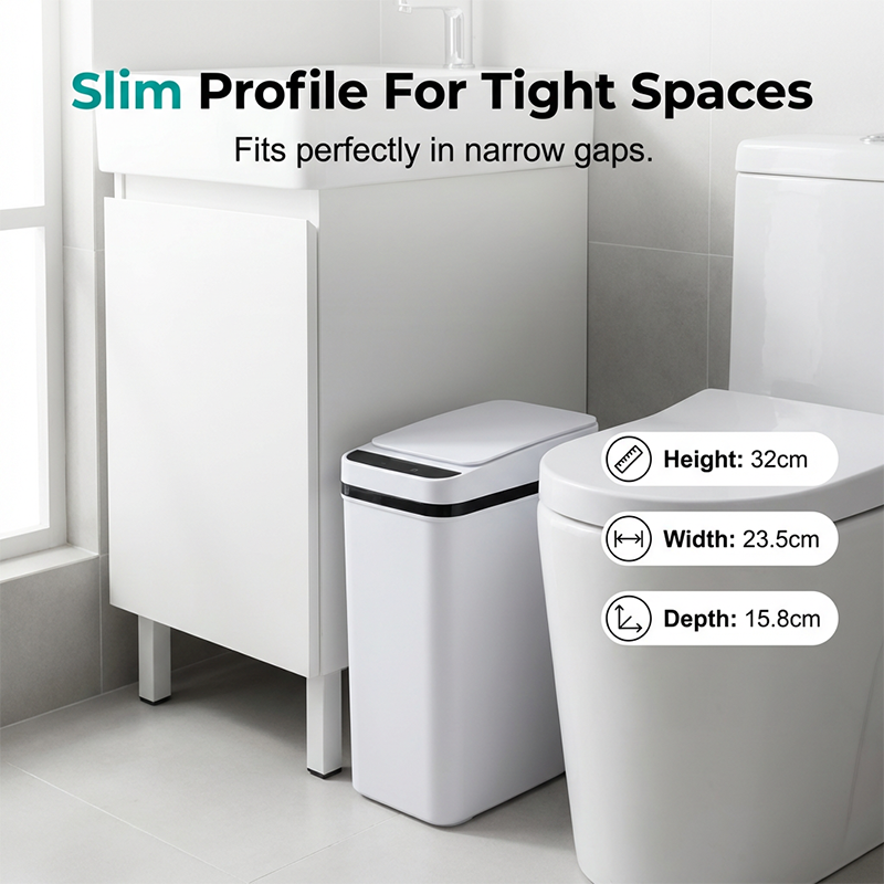🔥Limited Time Promotion 50% OFF🔥Nine Stars 13-Gal Motion Sensor Trash Can
