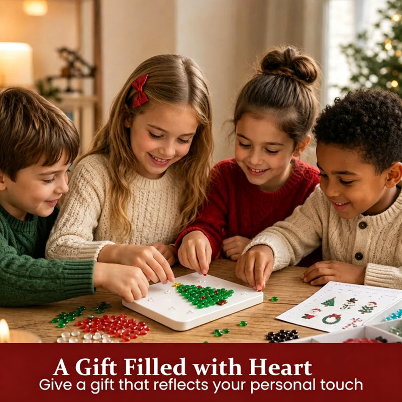 🎄 Christmas Mosaic Craft Kit – Create Your Own Sparkling Holiday Decor ✨