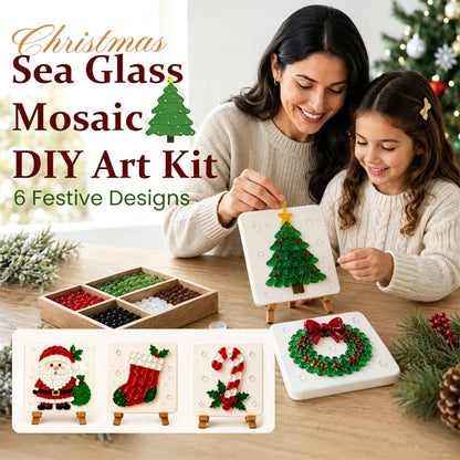 🎄 Christmas Mosaic Craft Kit – Create Your Own Sparkling Holiday Decor ✨