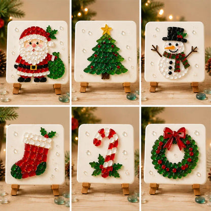 🎄 Christmas Mosaic Craft Kit – Create Your Own Sparkling Holiday Decor ✨