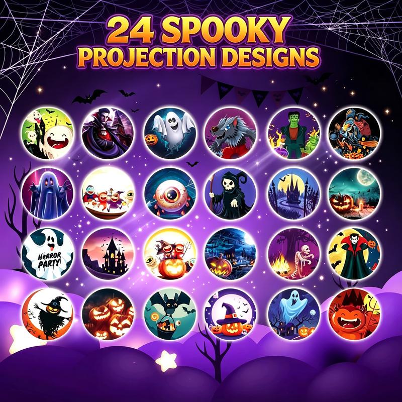 Kids Christmas Halloween Projection Flashlight Toy
