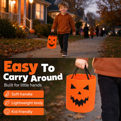 Light Up Halloween Candy Bucket