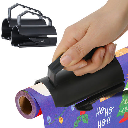 Clean-Cut Wrapping Paper Roll Cutter