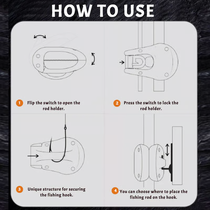 🎣 Fishing Rod Holder Strap – Keep Your Rods Secure & Organized