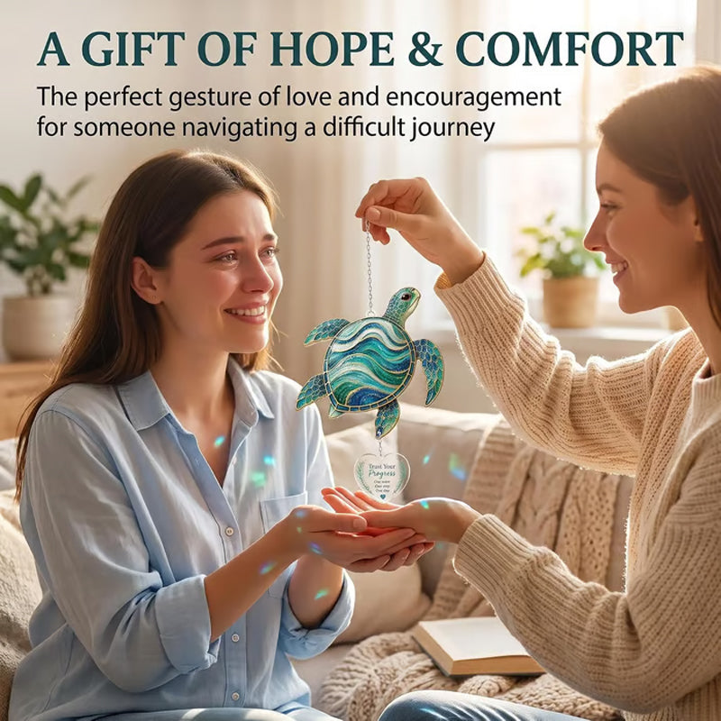 ✨ Inspirational Dragonfly Suncatcher – A Beautiful Reminder to Keep Going 🦋🌈