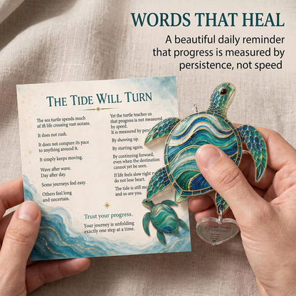 ✨ Inspirational Dragonfly Suncatcher – A Beautiful Reminder to Keep Going 🦋🌈