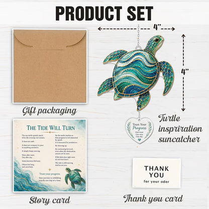 ✨ Inspirational Dragonfly Suncatcher – A Beautiful Reminder to Keep Going 🦋🌈