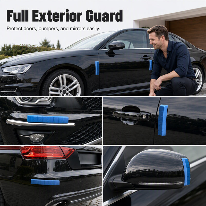 🎉 2026 Sale — Over 17,400 Sold!🚗Universal EVA Foam Car Door Edge Guards 4‑Piece Set 🛡️