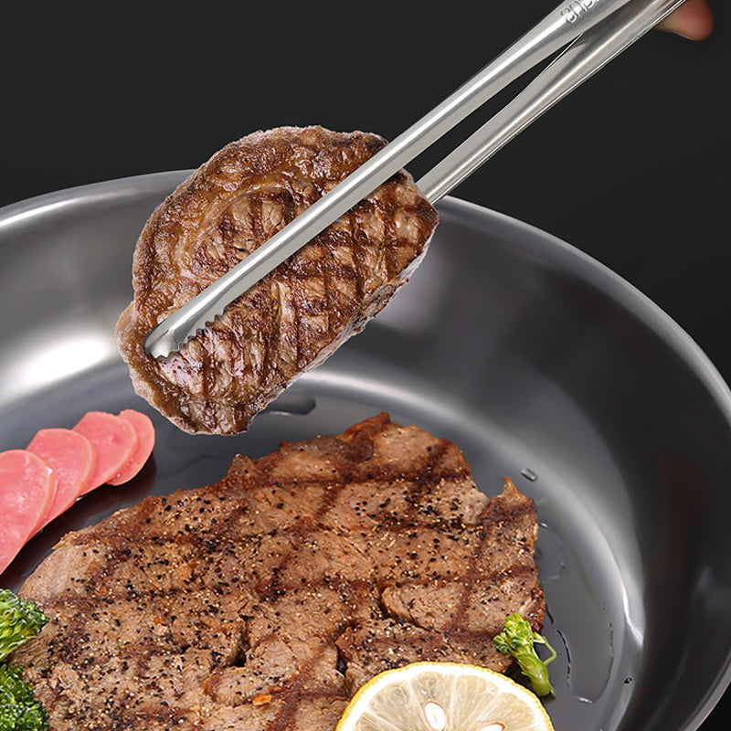 🔥 2026 HOT SALE! 304 Stainless Steel Kitchen Tongs – Strong Grip for Cooking, Grilling & Serving