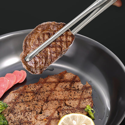🔥 2026 HOT SALE! 304 Stainless Steel Kitchen Tongs – Strong Grip for Cooking, Grilling & Serving