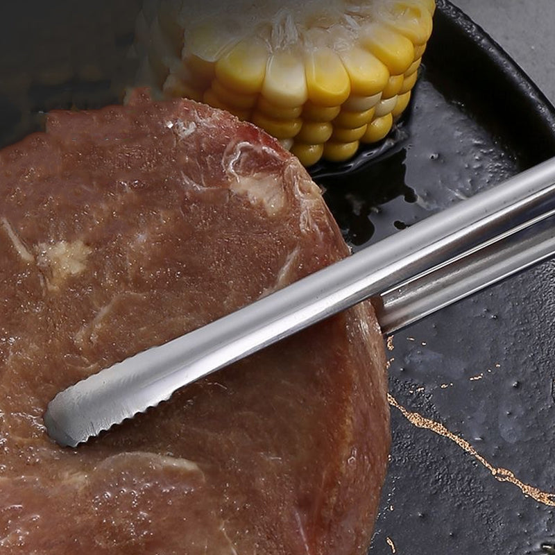 🔥 2026 HOT SALE! 304 Stainless Steel Kitchen Tongs – Strong Grip for Cooking, Grilling & Serving