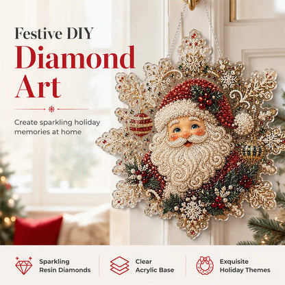🎄🎅Christmas Diamond Art Hanging Kit❤️Gifts for the one you love most