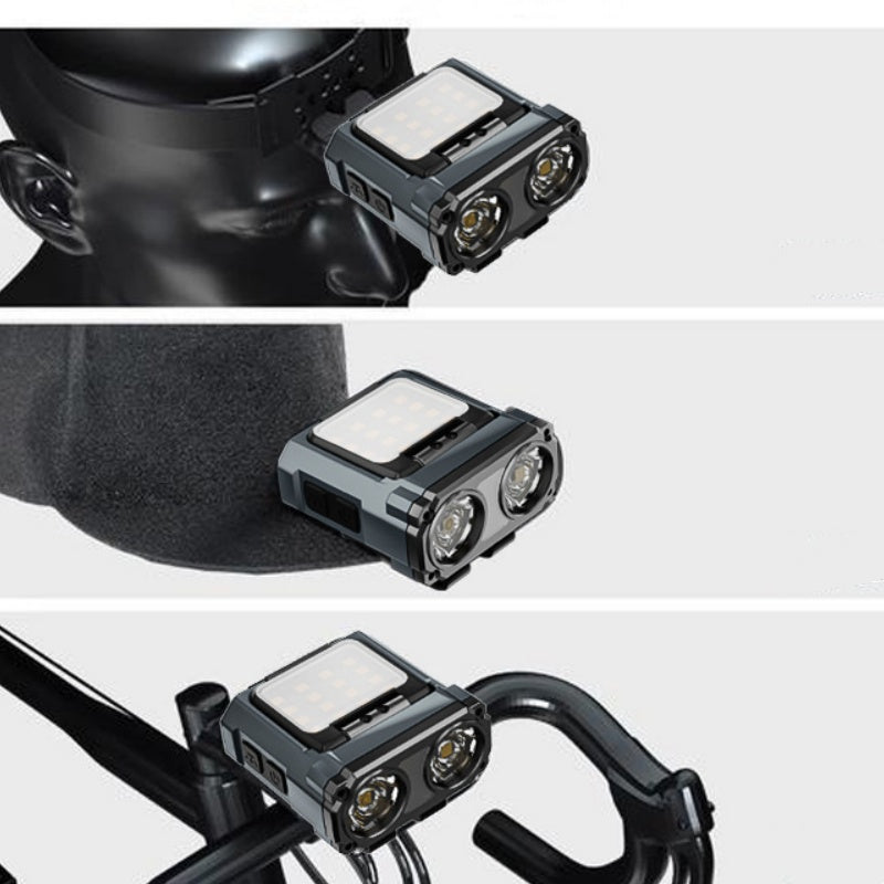 💡 Hands-Free Hat Light – Motion Sensor LED Clip-On Headlamp With Stepless Dimming