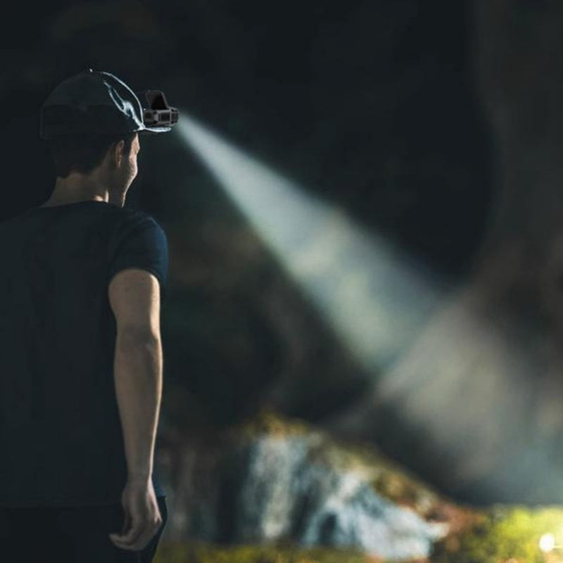 💡 Hands-Free Hat Light – Motion Sensor LED Clip-On Headlamp With Stepless Dimming