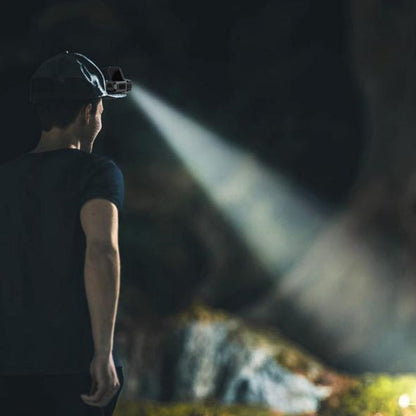 💡 Hands-Free Hat Light – Motion Sensor LED Clip-On Headlamp With Stepless Dimming