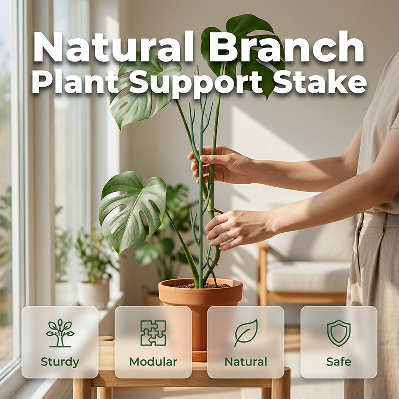 Green Garden Stakes for Climbing Plants