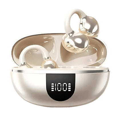🎧 Open-Ear Clip-On Bluetooth Earbuds – Lightweight, Secure & Comfortable All Day