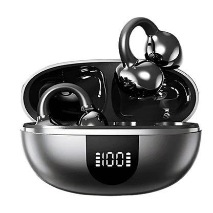 🎧 Open-Ear Clip-On Bluetooth Earbuds – Lightweight, Secure & Comfortable All Day