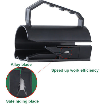 Clean-Cut Wrapping Paper Roll Cutter