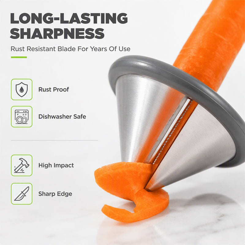 Spiral Funnel Vegetable Curler