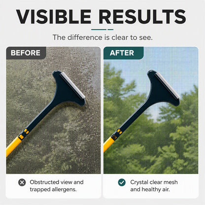 🧹LIMITED-TIME 50% OFF 💦 2-in-1 Window Screen Cleaning Brush — Dual-Use, Efficient, Easy-Grip