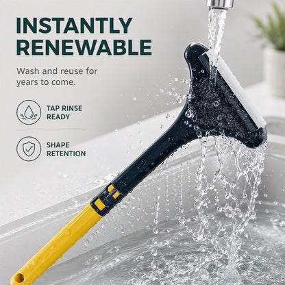 🧹LIMITED-TIME 50% OFF 💦 2-in-1 Window Screen Cleaning Brush — Dual-Use, Efficient, Easy-Grip