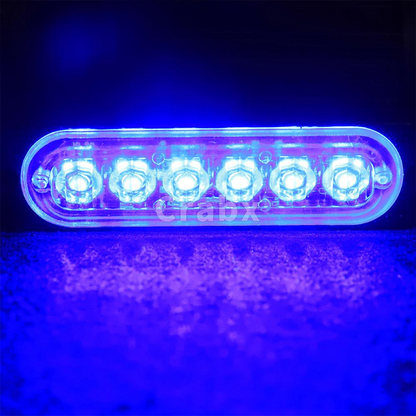 Waterproof Steady & Strobe LED Light for Trucks & Motorcycles