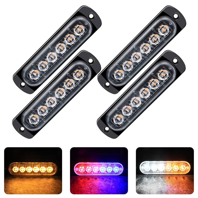 Waterproof Steady & Strobe LED Light for Trucks & Motorcycles