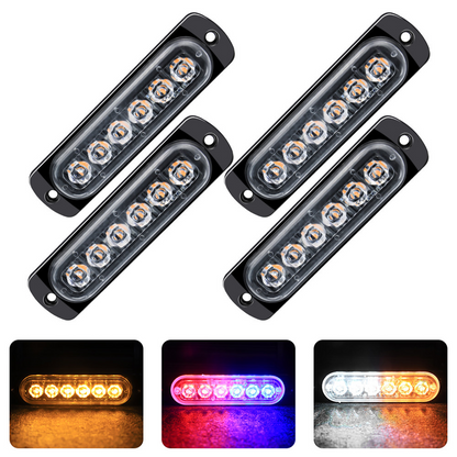 Waterproof Steady & Strobe LED Light for Trucks & Motorcycles